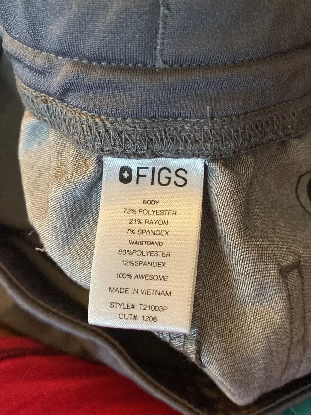 Figs scrub pants